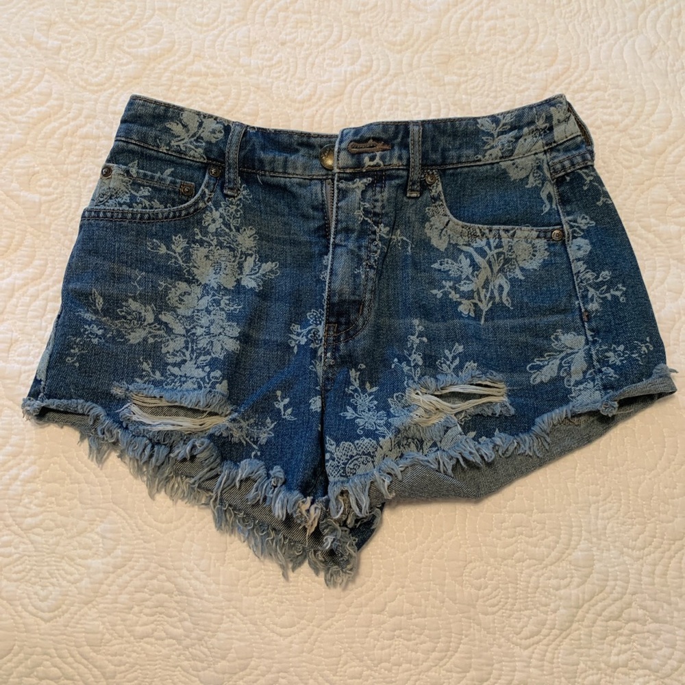 Free people Jean shorts